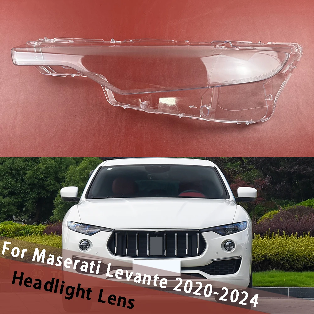 

Для Maserati Levante 2020-2024 корпус фары маска крышка прозрачный корпус фары плексиглас заменить оригинальный абажур
