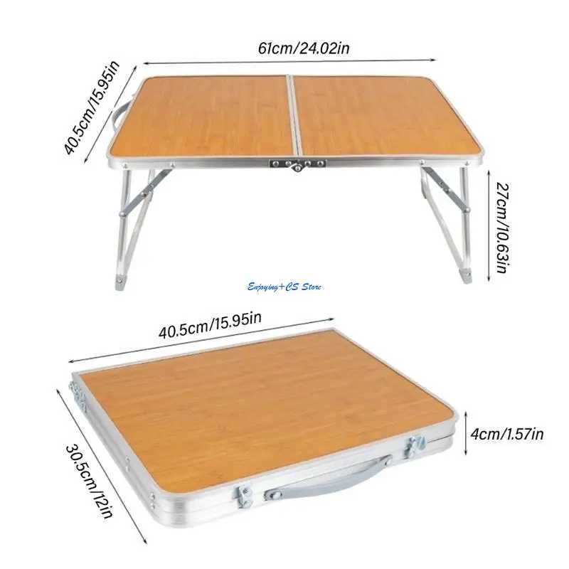 Y51d Plagnics Plagnics Desk Bamboos Table Camping Table Table Outdoor Forderial Table للسفر ، الشواء ، دائمة الشاطئ #6