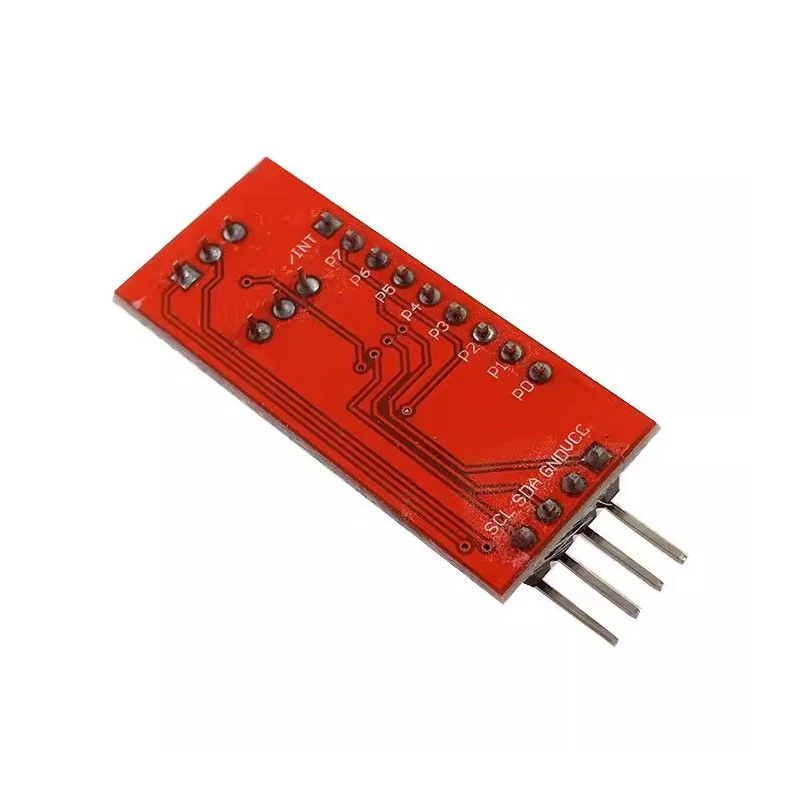 وحدة ممتدة داعمة لواجهة PCF8574T ، I/O لمنفذ I2C ، 1 1.2