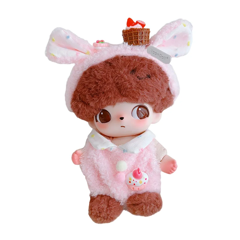 Kawaii – ensemble de lapin gâteau sucré, Mini poupée idole, vêtements, accessoires de dessin animé, bricolage, habillage, poupée en peluche, cadeaux de Collection pour Fans de filles