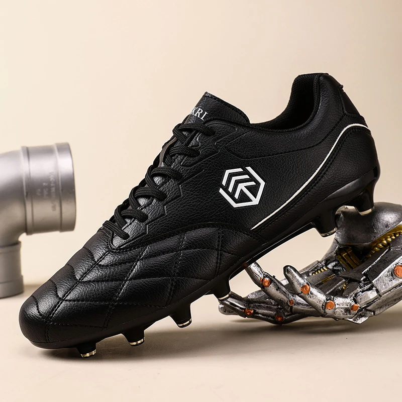Neue Männer Fußball Stiefel Gras Atmungsaktive Spiel Outdoor Sport Fußball Schuhe Stollen Lange Spikes Komfortable Training Jungen Nicht Slip – Detail 17