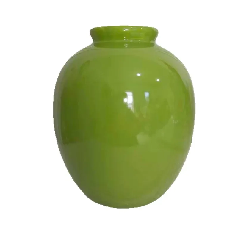 Light Ice Crackle Ceramic Vase Modern Luxury Home Decor for Living Room Dining Table Flower Arrangement Niche Ornament