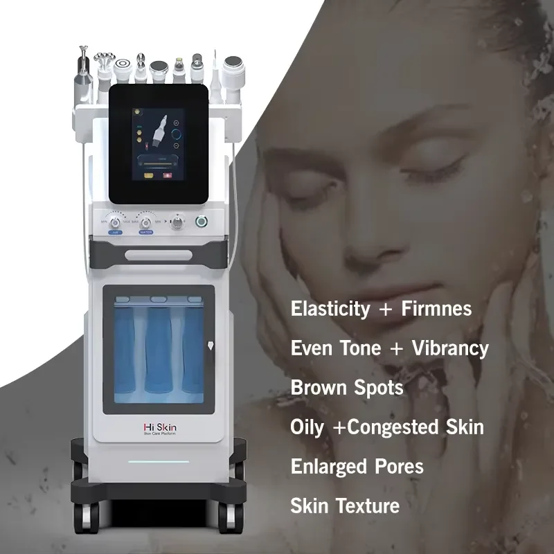 9 in 1 Multifunctional Spa Facial Machine 600W High Power for Deep Cleansing Skin Care and Cuticle Softening