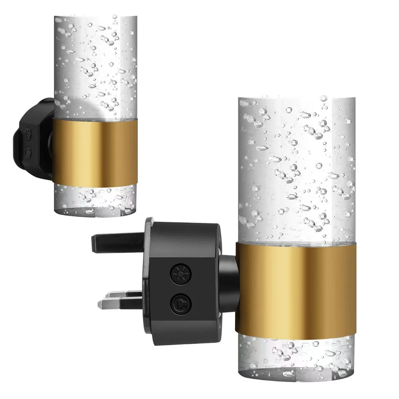 

Ночник с регулируемой цветовой температурой 3000K-5000K, бесступенчатая регулировка яркости для любой комнаты!