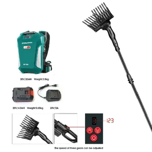 حصادة كهربائية صغيرة ، آلة قطف الزيتون ، الجمع ، المعدات الزراعية ، 20 فولت أفضل 9 مبيعات آلة تأليب حفرة الزيتون - No10