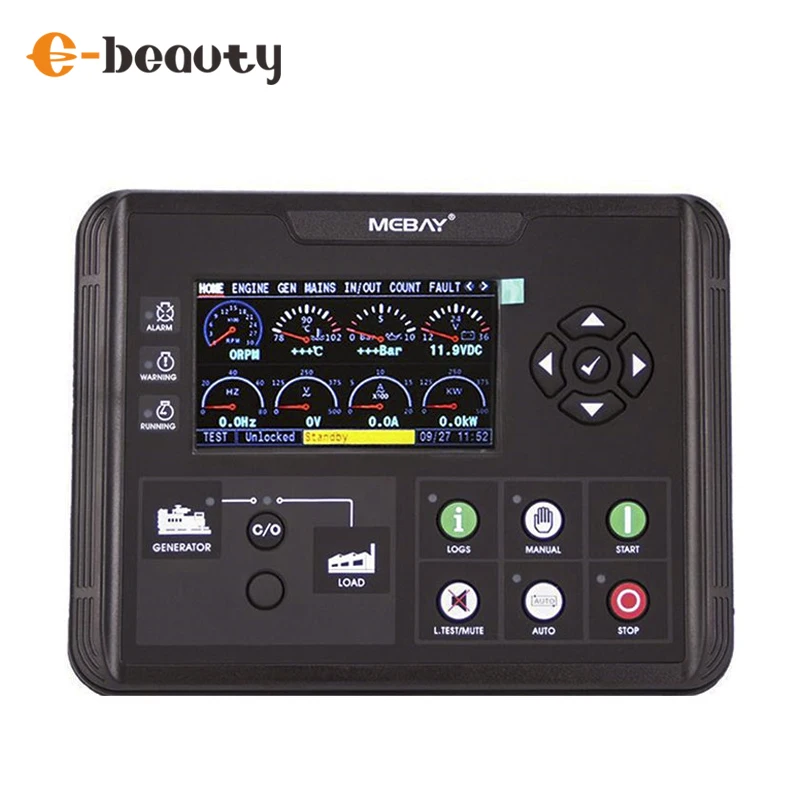 Dc60d Dc70d Mebay وحدة تحكم إلكترونية لوحة المولدات مجموعة معلمات التحكم