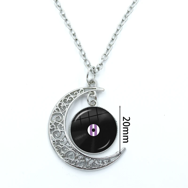 Dream Smp Lmanberg Tommys Disc Mellohi Moon Necklace Glass Dome Chain Gifts Pendant for Lady Men Lovers