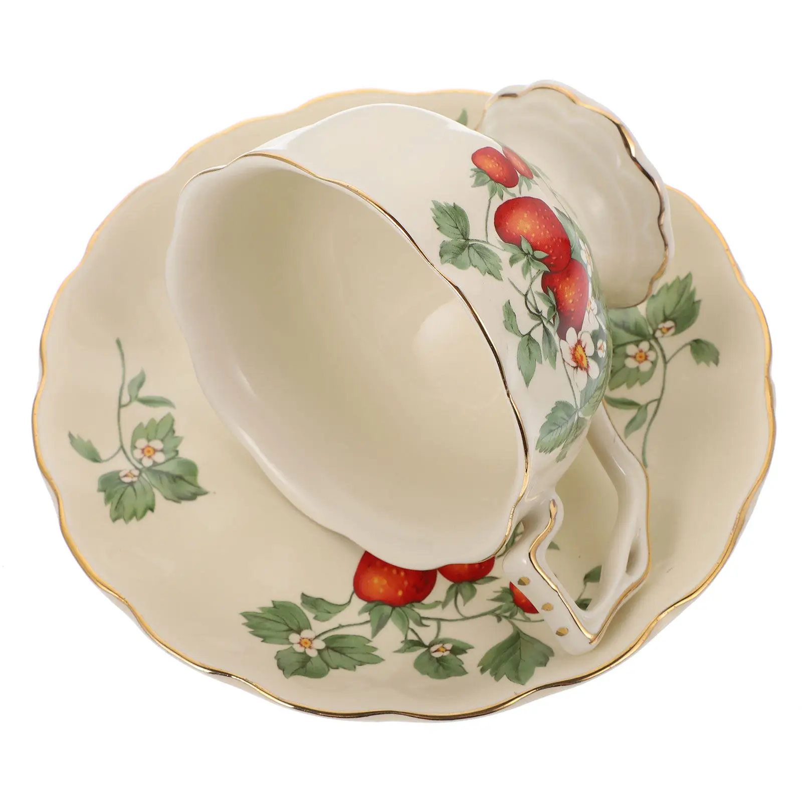 Assorted Color Mug Tea Porcelain Cup European Style Espresso Cups Ceramic Tableware Latte Mugs Set - view 6