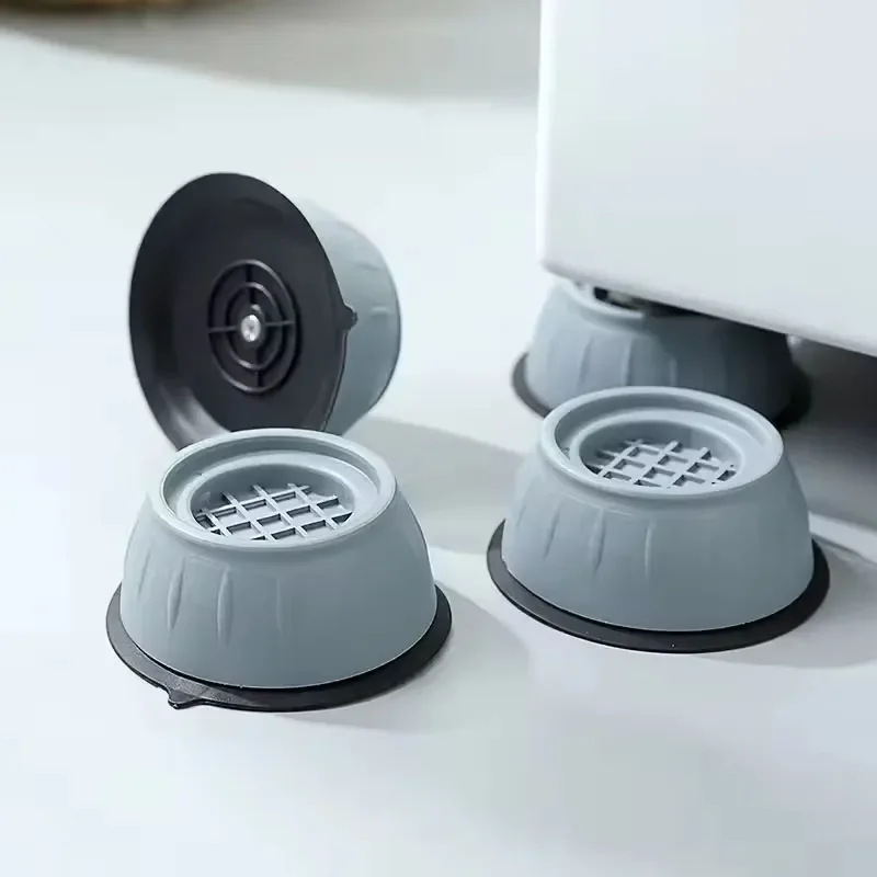 1-12PC Anti Vibration Feet Pads Silent Washing Machine Slipstop Skid Raiser Mat Washing Dryer Machine Furniture Universal Feet M