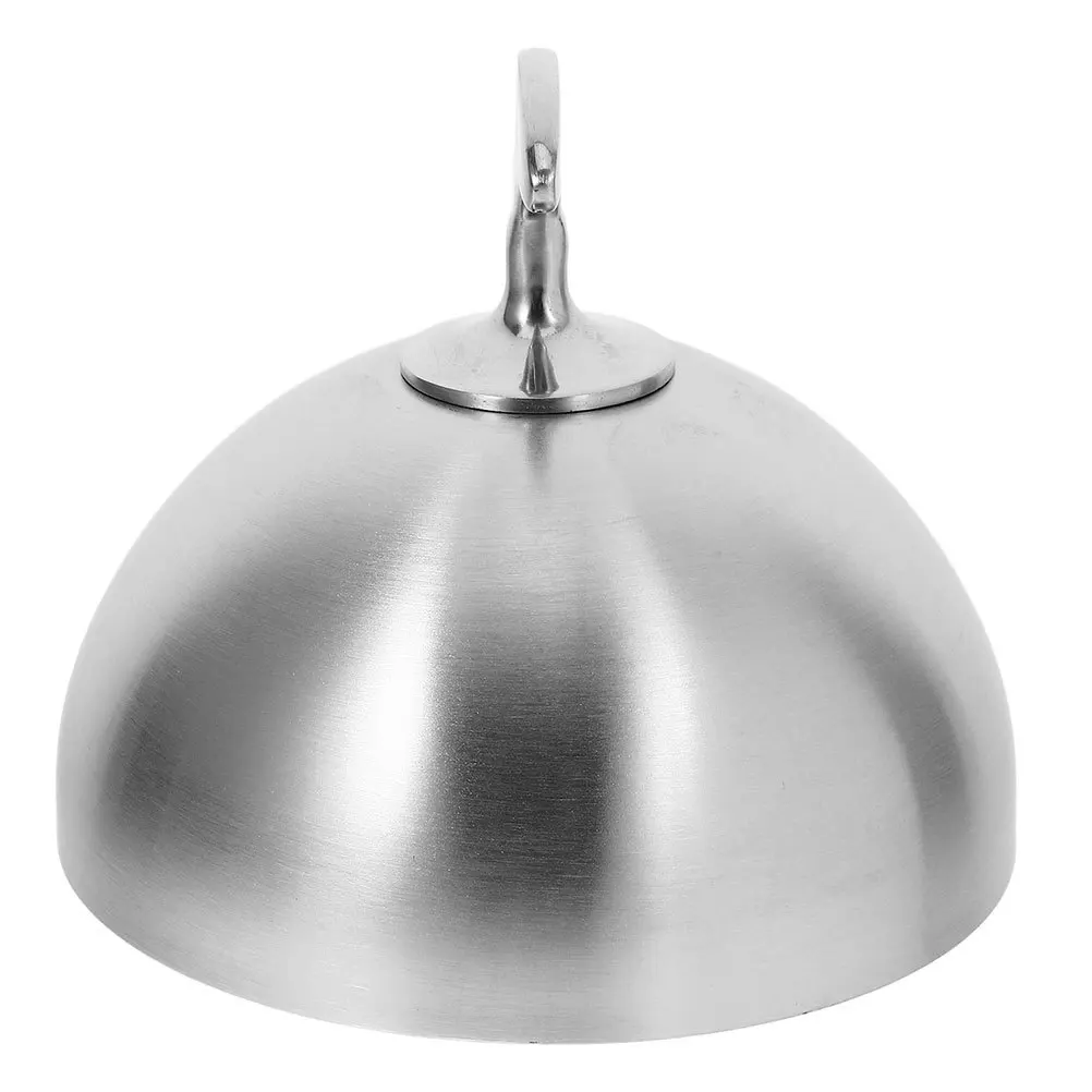 

Stainless Steel Food Dome Cover Anti-Splashing Lid for Steaks Bbq Fresh Keeping Simple Chic Design Home Kitchen