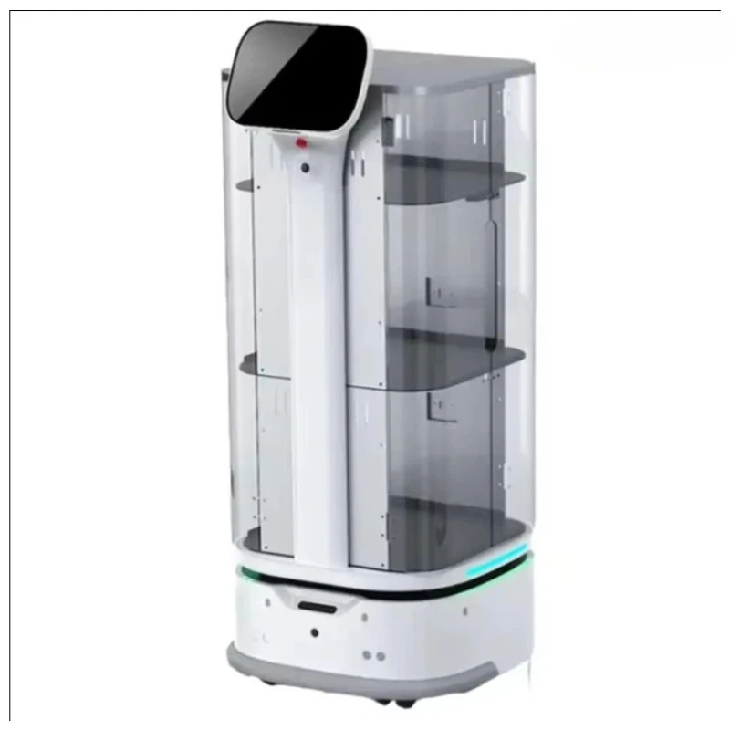 Self-Driving Food Waiter Robot Laser SLAM Navigation Auto Delivery Robot For Restaurant Cafe Hotel KTV