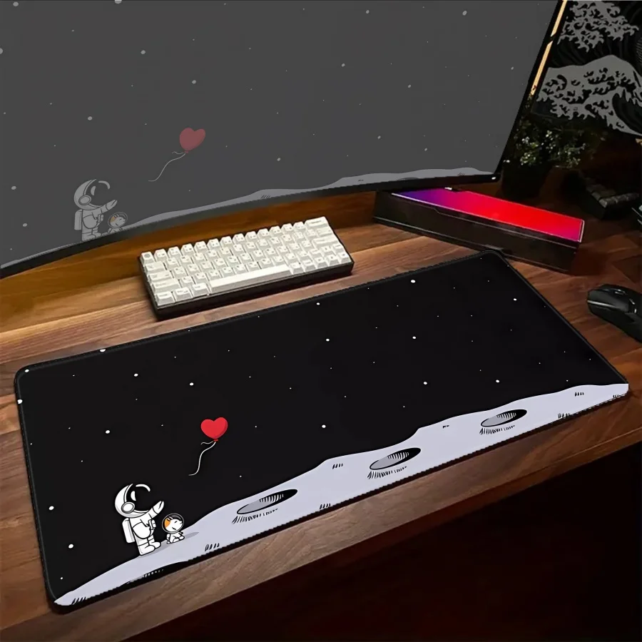 

Astronaut XXL Large Mousepads Gamer Desk Mouse pad Kawaii Big Desk Pad Computer Setup Accessories Desktop mat Gaming Mats
