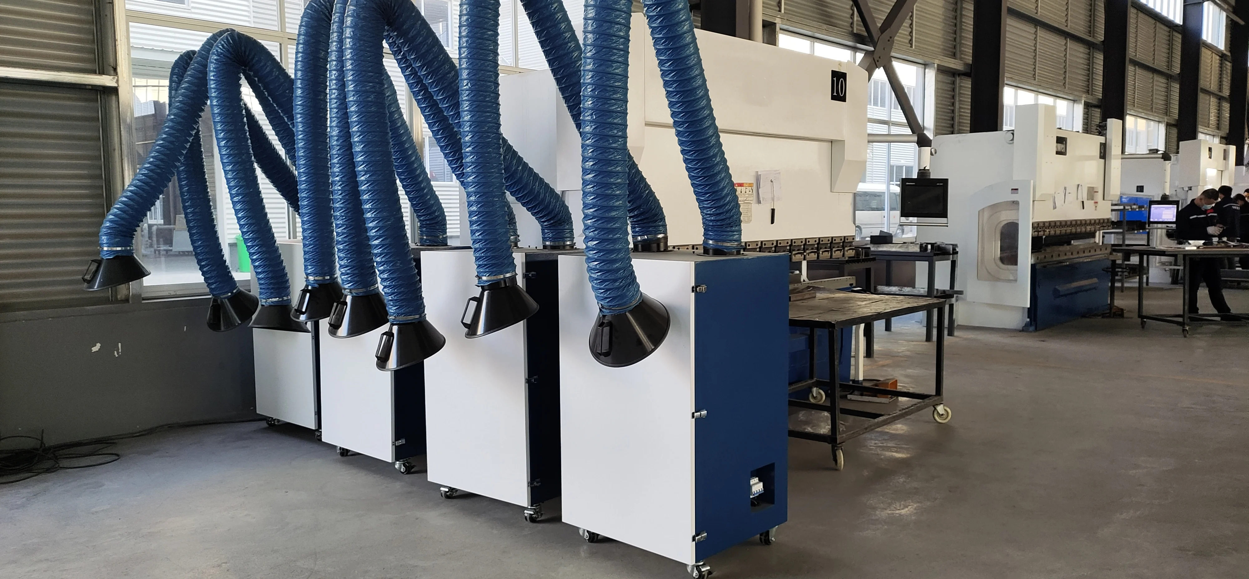 2025 Collettore di polveri per saldatura con aspirapolvere industriale portatile di grande potenza con pulizia a getto d'impulso