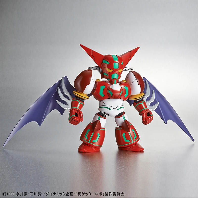 Bandai Gundam Anime Action Figure Modèle Jouets, Ornements, Original, BB, SDCS, Super Robot King, Getter Robo, En Stock