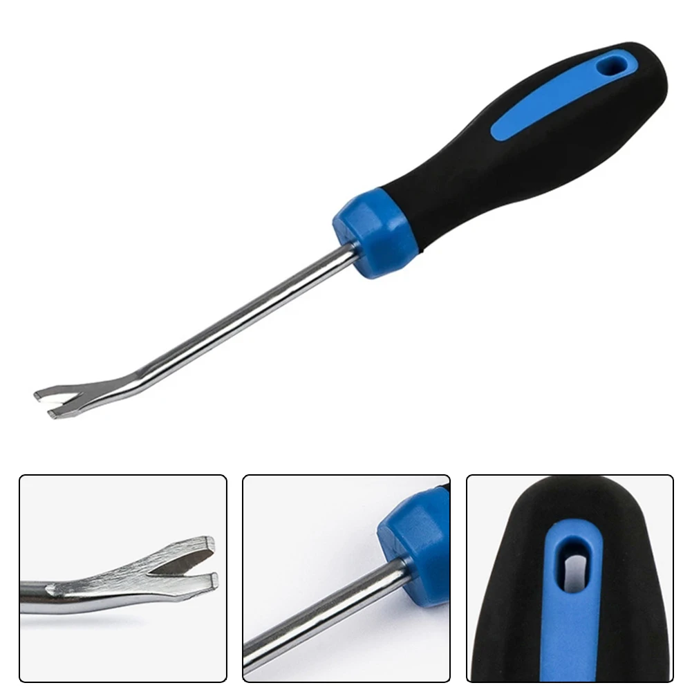 

210mm Pry Hand Tool Tire Nails With A Hole Nail Shoes Buckle Screwdriver Carpentry Nails For Automotive Interior