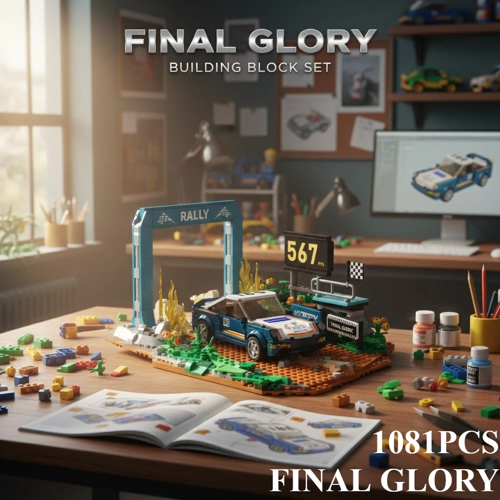 

1081PCS Final Glory Building Blocks Set - Assembling Model Toy for Home Decor Ideal Holiday Gift for Kids And Adult