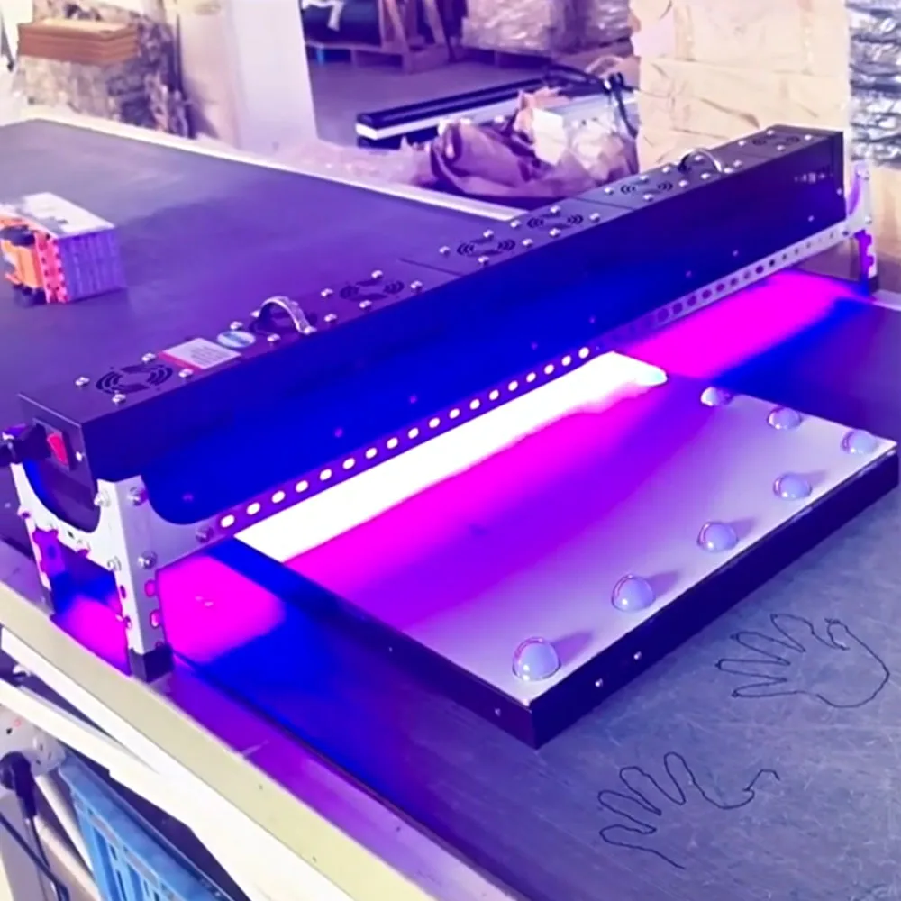 High Power LED UV Curing Lamp 395nm 365nm 405nm 385nm 254nm 310nm for Glue Ink Printing - Shadowless Resin Curing Light Green Oi