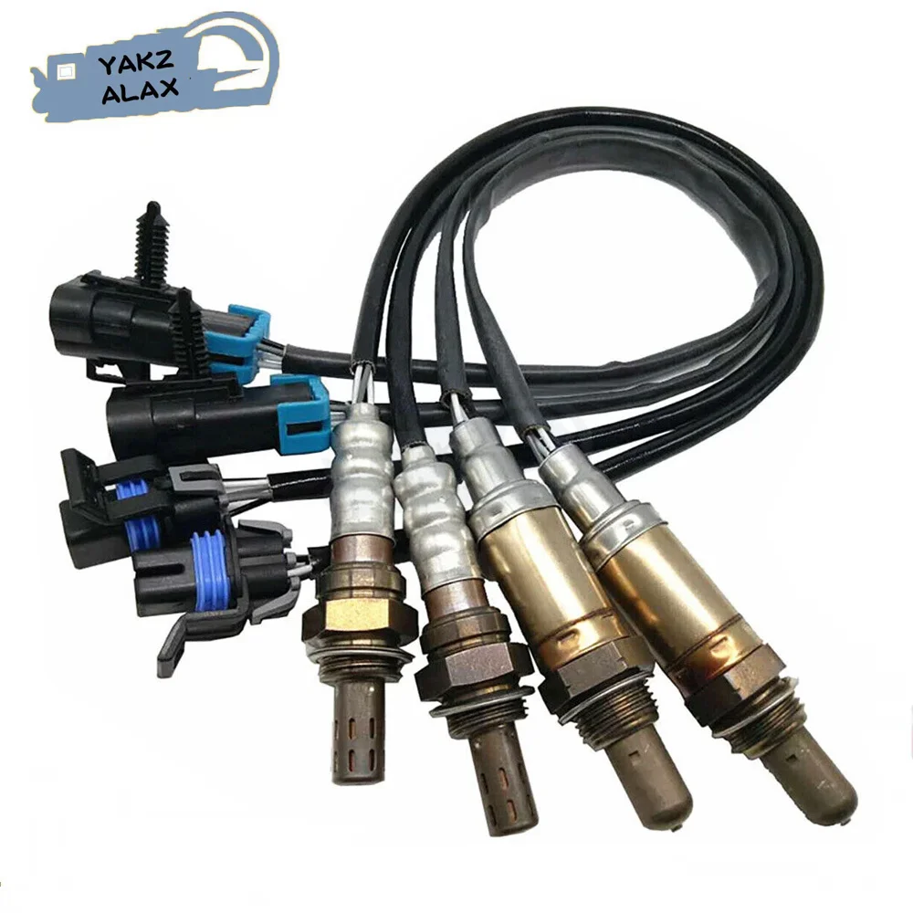 

4Pcs Upstream Downstream Oxygen O2 Sensor Front Rear Lambda for Land Rover LR4 Range Rover Sport 5.0L 2010 2011 2012 2013