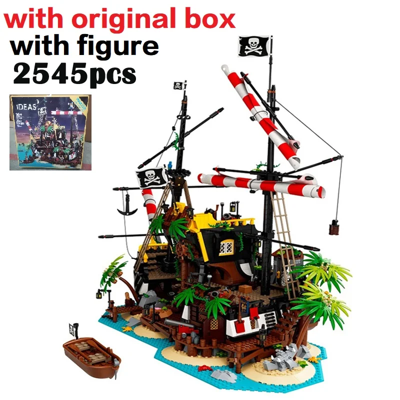 With Original Box of Barracuda Bay 698998 2545Pcs Building Blocks Bricks Kid Birthday Christmas Gifts Compatible 21322