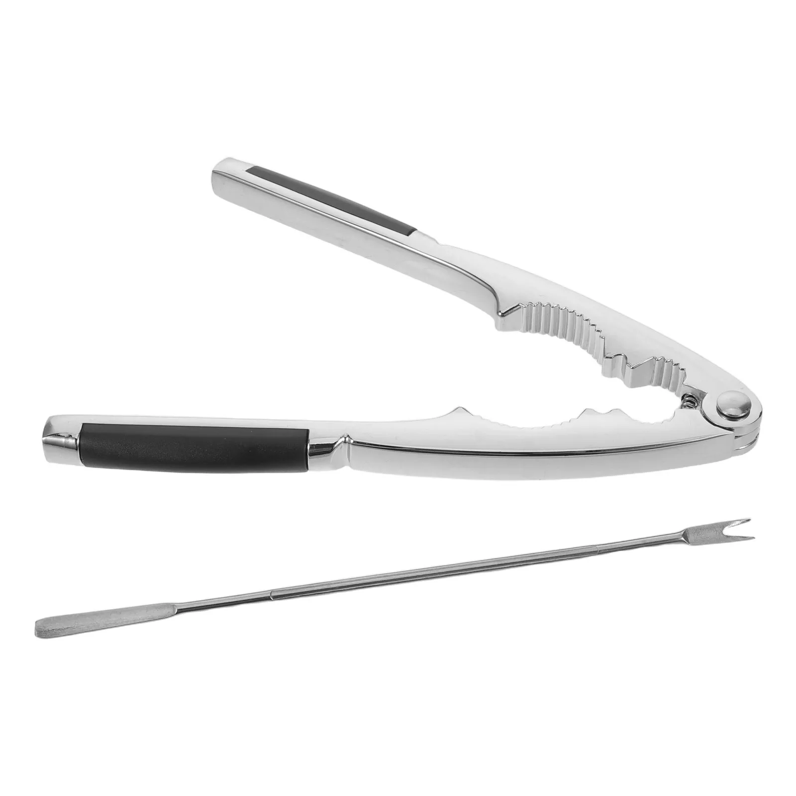 

1Set Manual Nut Cracker Chestnut Opener Tool Heavy Duty Zinc Alloy Walnut Pecan Hickory Nut Clip Portable for Household Kitchen