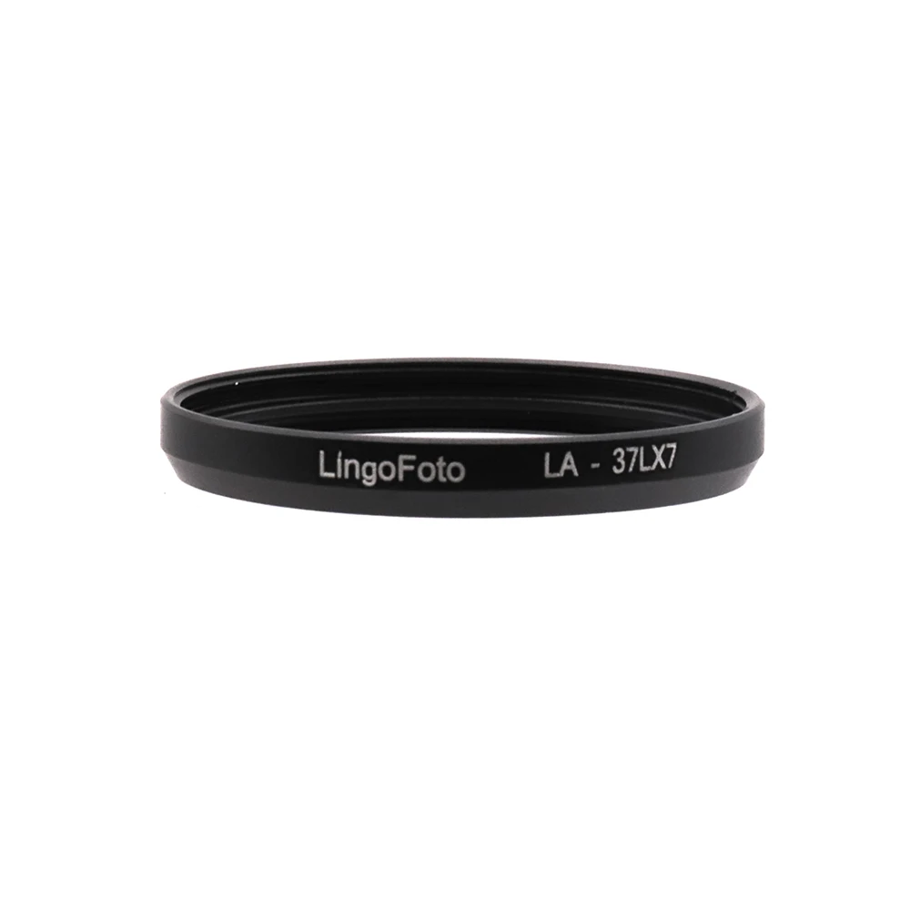 LL1609 LA-37LX7 37mm Lens Filter Adapter Ring For Panasonic DMC-LX7 Replaces DMW-FA1 Black