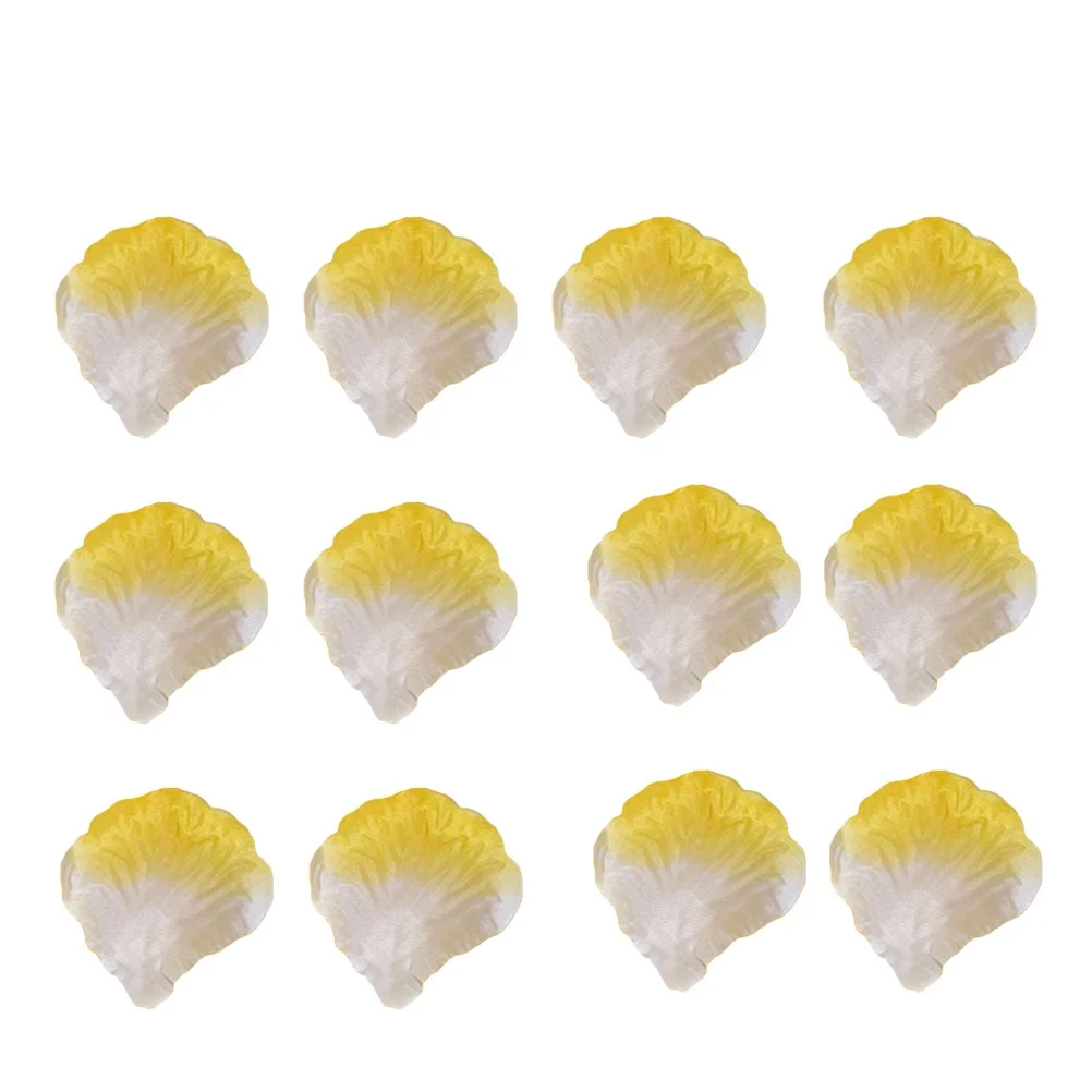 

500 Pcs Artificial Petals Eco Friendly Reusable Wedding Decoration for Special Occasions Craft Projects Table