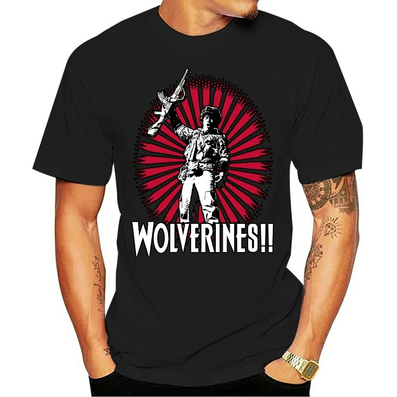 Men's Red Dawn T-Shirt Wolverines! Red Dawn 1984