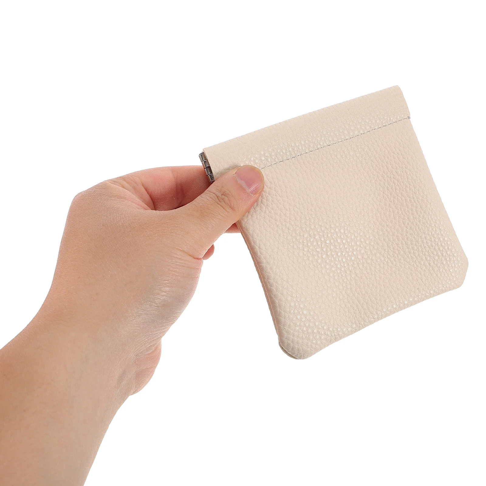 

2 шт. портативный кошелек для монет из искусственной кожи, маленькая сумка для ювелирных изделий, сжимаемая верхняя застежка, дорожный органайзер для серег, ожерелий, безделушек