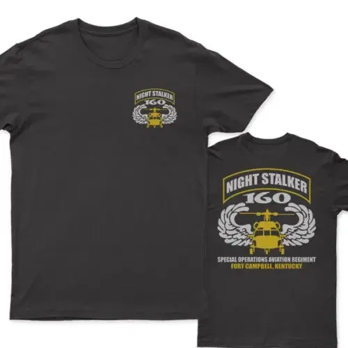 Night Stalker 160th Special Operations Aviation Regiment  T-Shirt. Summer Cotton O-Neck Short Sleeve Mens T Shirt New S-3XL