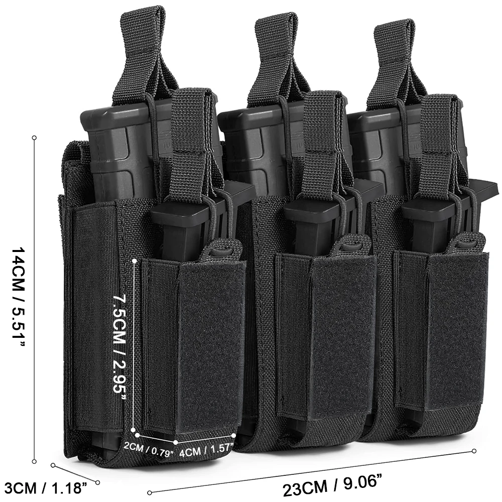 Bolsa Triple Mag con sistema M - Magazine Holder Rack reseña y precio