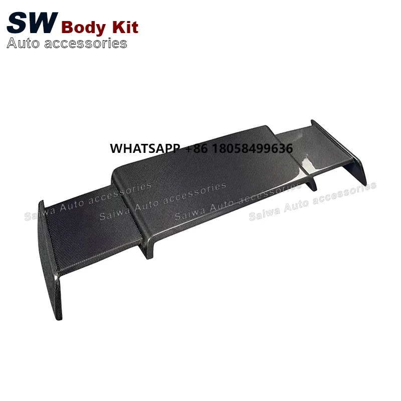 

Carbon Fiber Car Rear Spoiler Top Wing BS Style for Mercedes G-Class W463 W464 Rear Roof Spoiler Flaps Rear Wing
