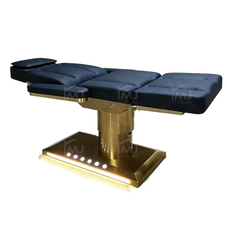 Modern Eyelash Facial Electric Massage Beauty Bed with Motor