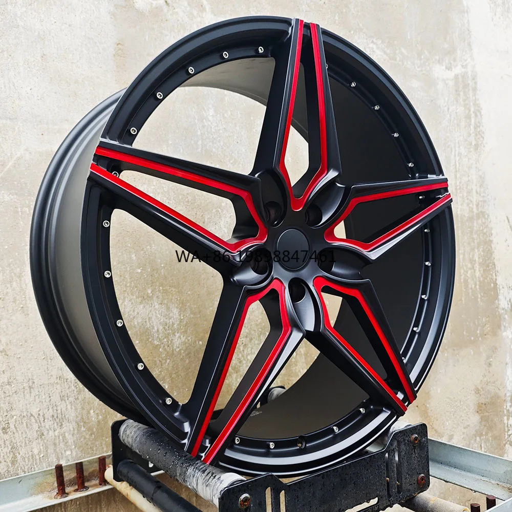 

Custom 18 19 21 22 23 24 26Inch 6061T6 Forged Wheels 5X112 5X114.3 Deep Concave Wheel Rims Fit for Tesla Mercedes Bmw Audi