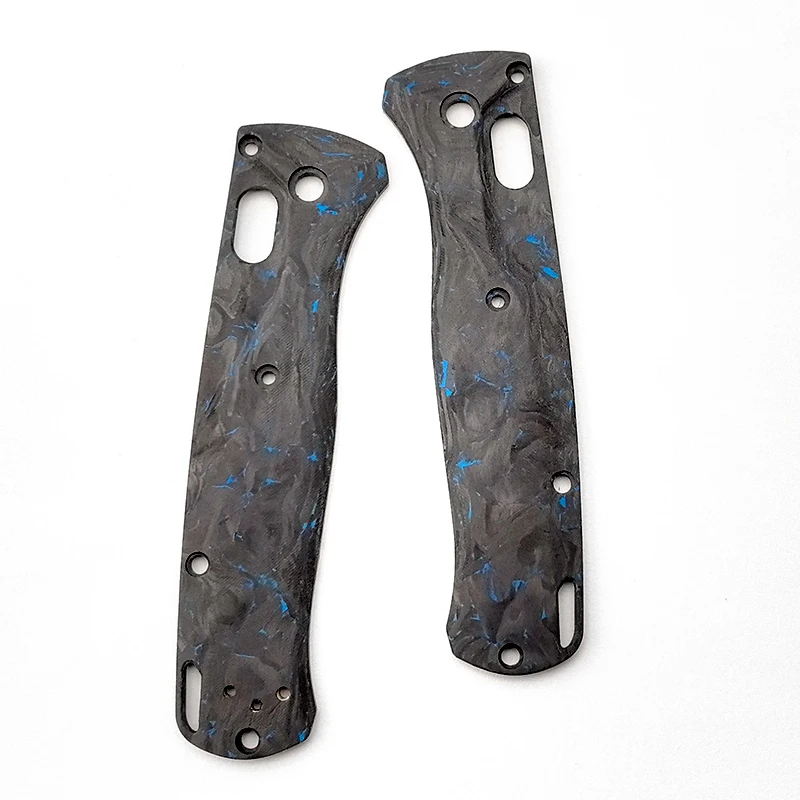 

Custom Made 2 Colors 3K Full Carbon Fiber Fold Knife Scales Handle Patch For Genuine BM Bugout 535 Knives Grip Modified Parts