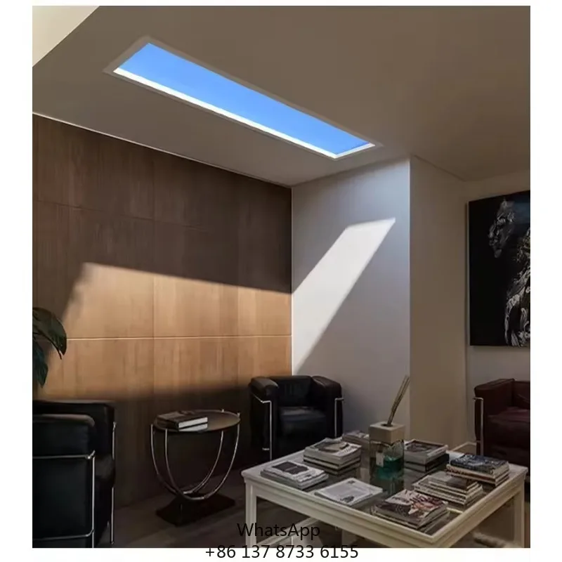 Skylight LED Sunlight Light Sun Sky Bathroom Lamps Remote Control Led Artificial Skylight Roofing With Smart Features