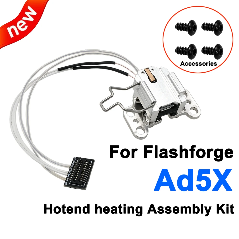 

For Flashforge AD5X Hotend Heating with Thermistor Temperature Sensor Hotend Assembly for Flashforge Ad5x Accessories