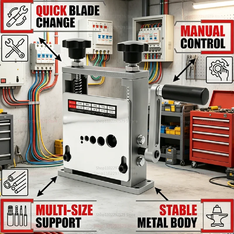spellatura-cavi-automatica-manuale-da-70mm-strumento-sguainacavi-in-rame-ad-alta-efficienza-rimuovi-rottami-di-filo