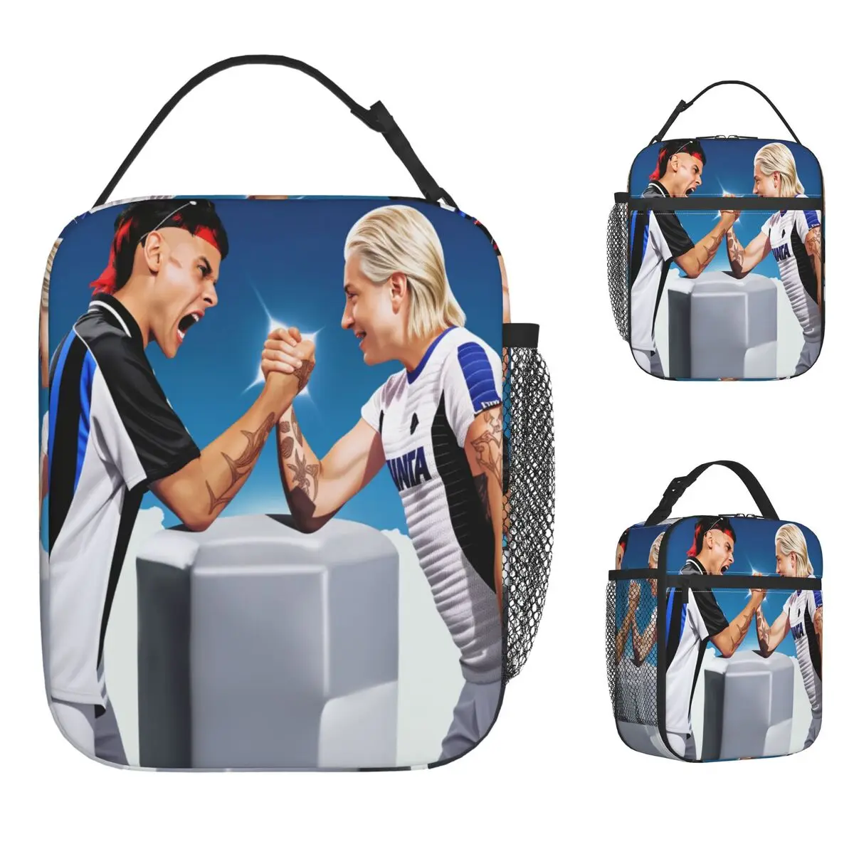 CA7RIEL & Paco Amoroso Papota Tour Lunch Bag Leisure Lunch Box School Convenient Thermal Tote Handbags Waterproof Cooler Bag