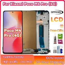 6.43 For  Xiaomi  Poco M4 Pro (4G)  mobile phone display LCD 2201117TG touch screen digitising   2201117PG replacement LCD