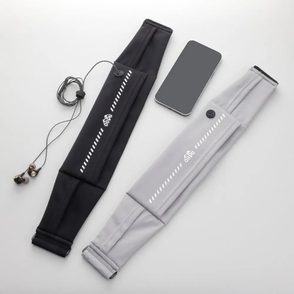 

Ultra-Thin Sport Mobile Waist Bag Close Fitting Multifunctional Running Waist Bag Storage High Elastic Sports Phone Bag