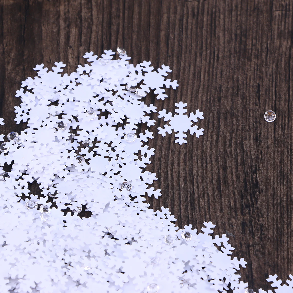 

30G Christmas Confetti Resin Glitter Snowflake Diamond Wedding Birthday Party Decoration Sparkle Festival Celebrations
