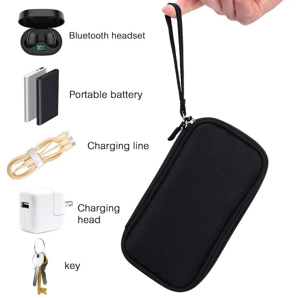 Travel Cable Bag Electronic Digital USB Power Bank Organizer Waterproof Carry Case Holder Accessories