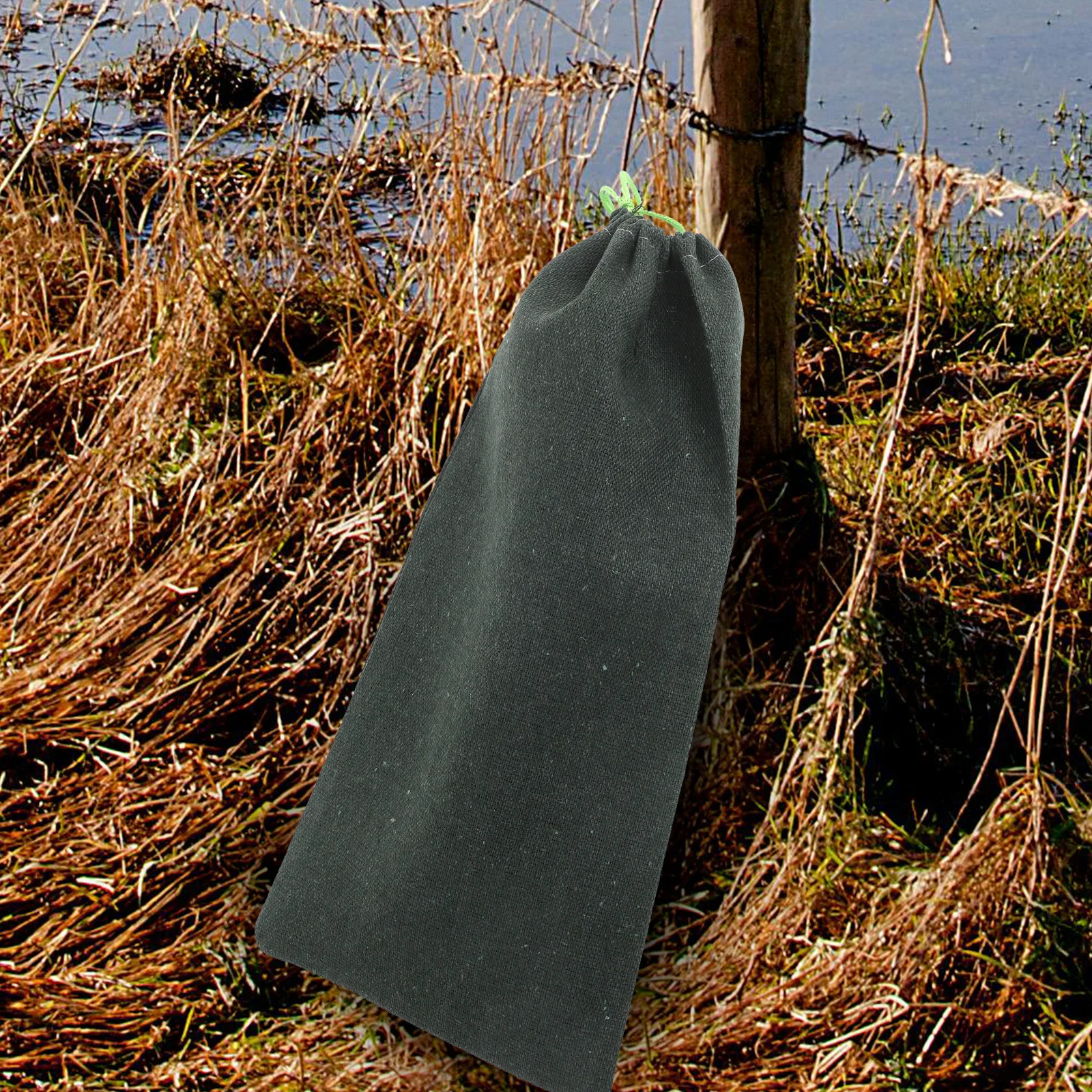 كيس رمل للتحكم في الفيضانات شديد التحمل، حاجز مياه طويل قابل لإعادة الاستخدام للعواصف، المطر الثقيل، للاستخدام الداخلي، حاجز للتحكم في الفيضانات