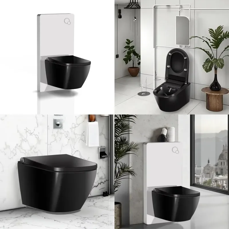 High End Automatic Flushing Smart Toilet Sanitary Ware for Bathroom  Smart Home