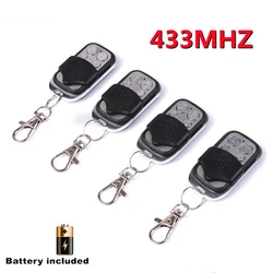 433MHz RF Remote Control 4CH Button Car Key Garage Door Opener Remote Control Auot Copy Electronic Gate control Duplicator