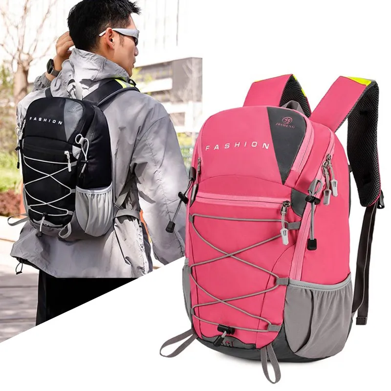 Climbing Backpack Unisex Hiking Lightweight Casual Rucksack Outdoor Cycling Luggage Knapsack Large Men Travel Weekend Schoolbag