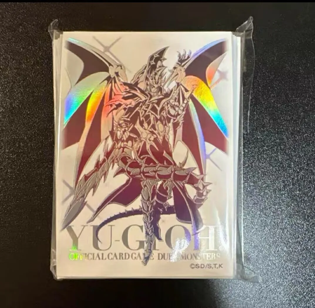 100Pcs Yugioh KONAMI Duel Monsters Red-Eyes Dark Dragoon Official Collection Sealed Card Protector Duelist Sleeves