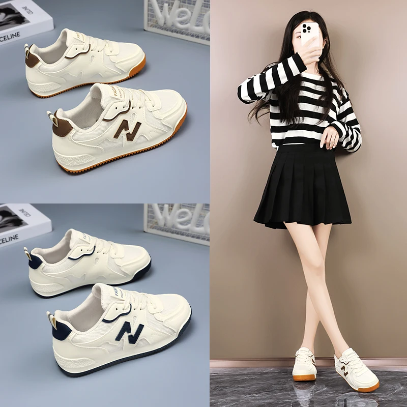 

Women Shoes Breathable All-match Mesh Shoes Casual Sports Trendy Shoes Female Wear-resistant Running Shoes for Women