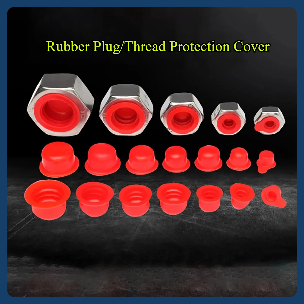 

Rubber Plug/Thread Protection Cover/Cable Insulation Dust-Proof Round Pipe Cap/Silicone Rubber Cap