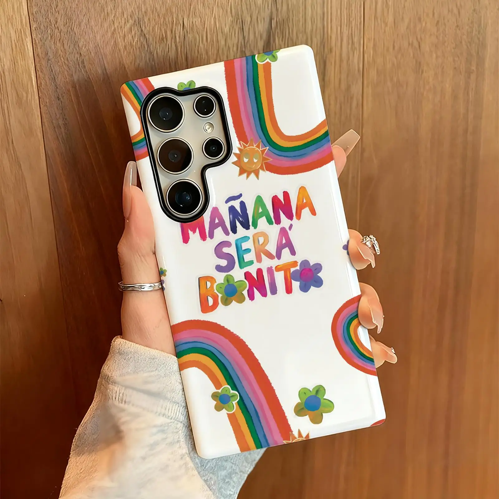 K-Karol G Manana Sera Bonito  Phone Case For Samsung Galaxy S26 25 S24 S23 S22 S21 Ultra Glossy Film Phone Case view 4